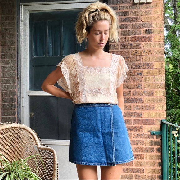 Free People Tops - Vintage Free People Lacey Boho Top